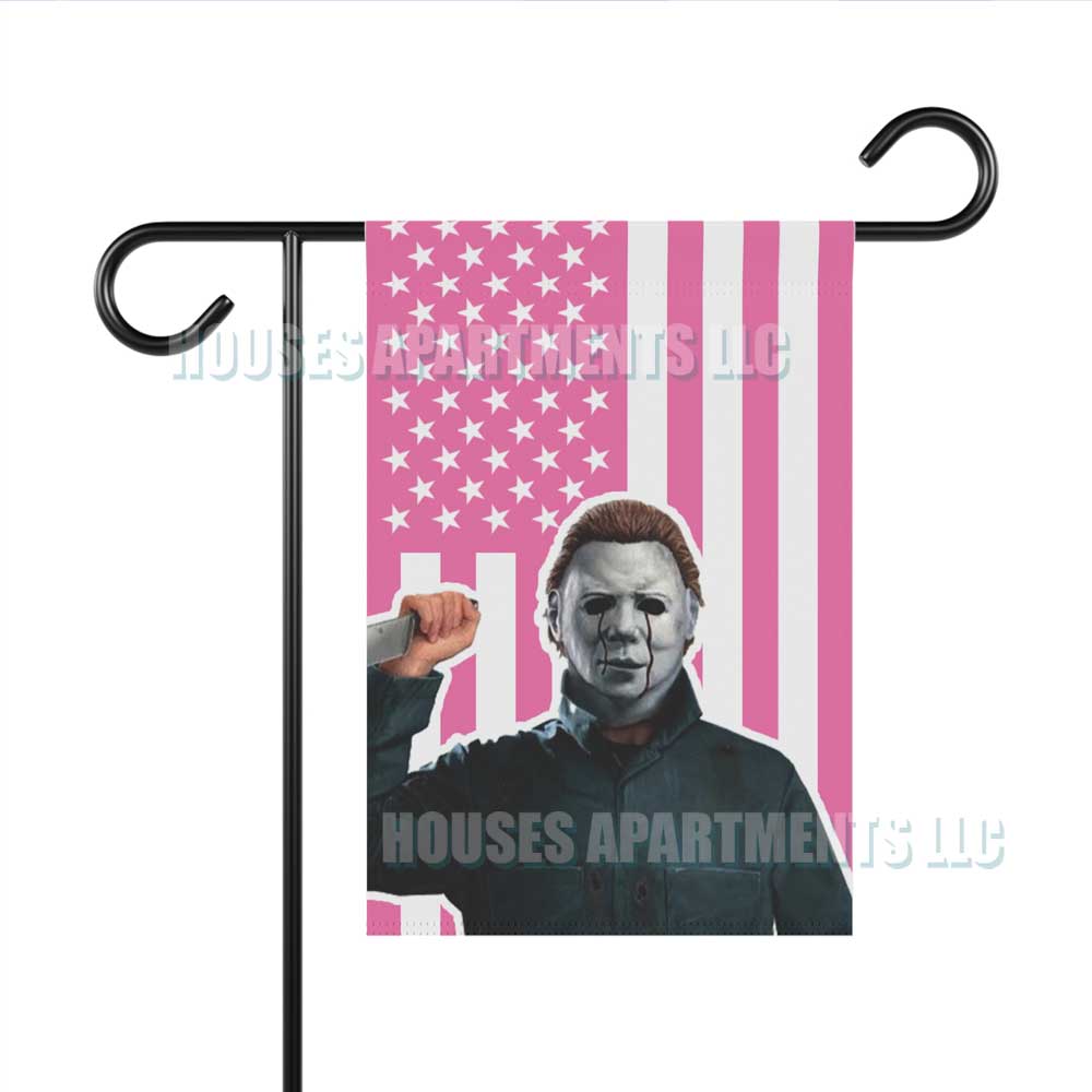 Michael Myers Halloween Horror 4th of July Flag Michael Myers Halloween Horror 4th of July Flag
