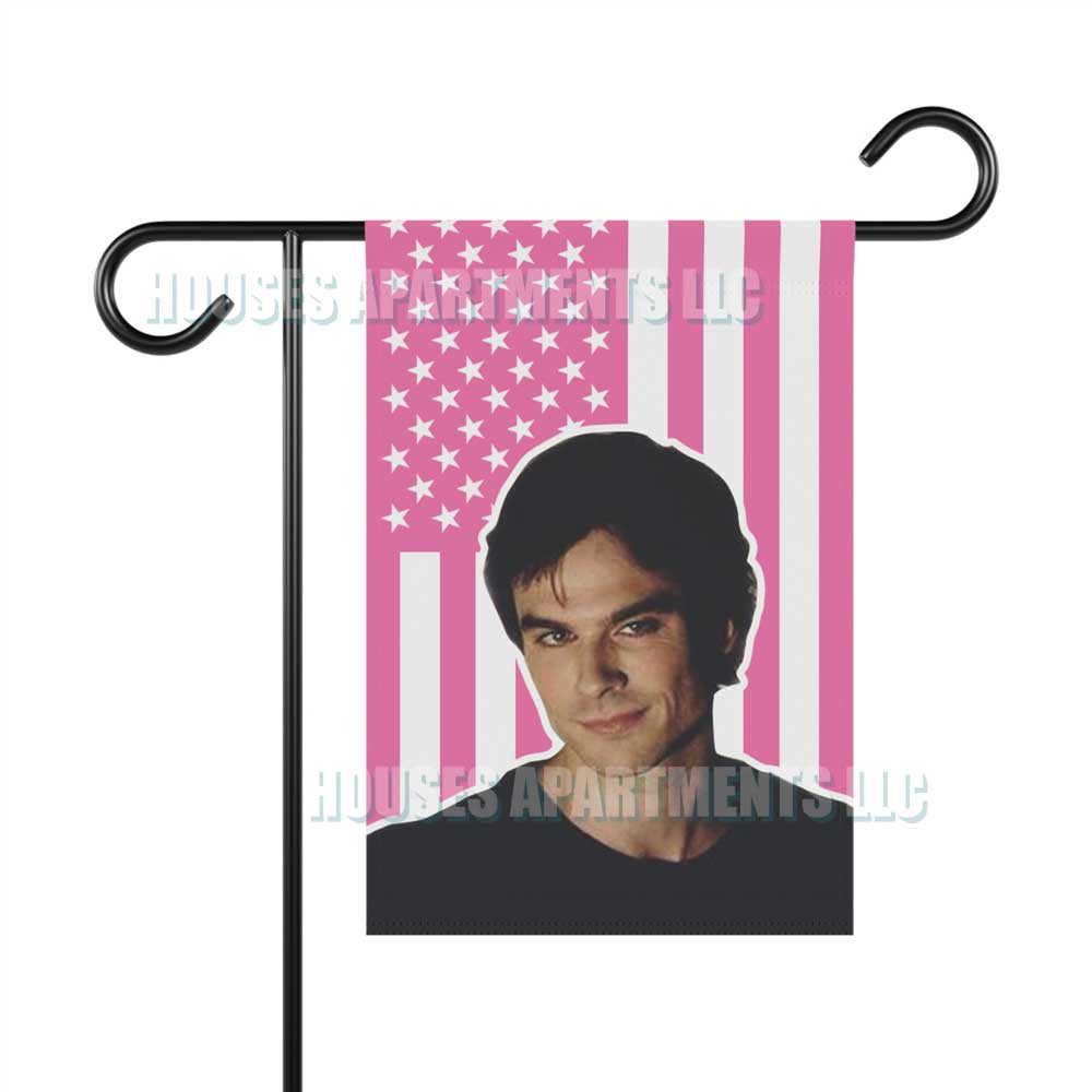 Damon Salvatore The Vampire Diaries 4th of July Flag Damon Salvatore The Vampire Diaries 4th of July Flag