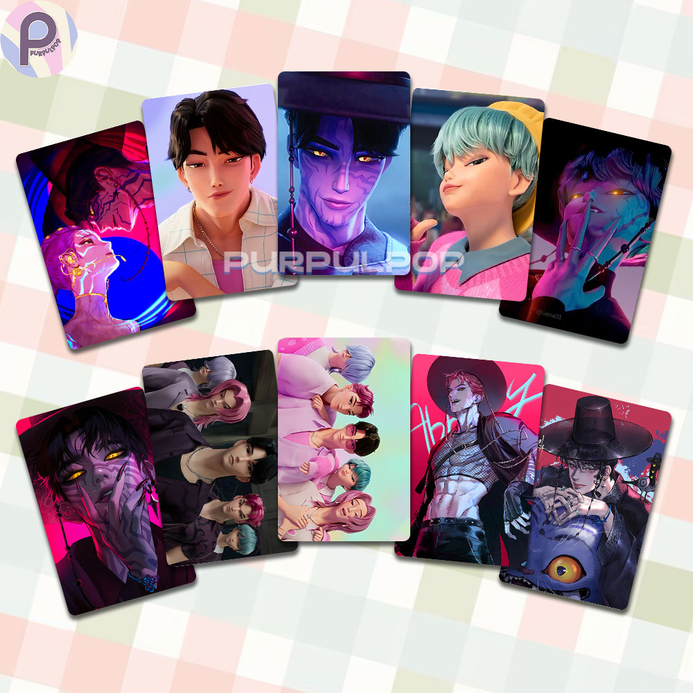 Jinu Rujinu Saja Boys Kpop Demon Hunters Photo Card Jinu Rujinu Saja Boys Kpop Demon Hunters Photo Card