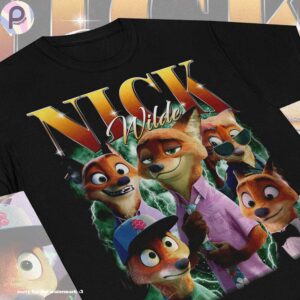 Zootopia 2 Nick Wilde Vintage Shirt