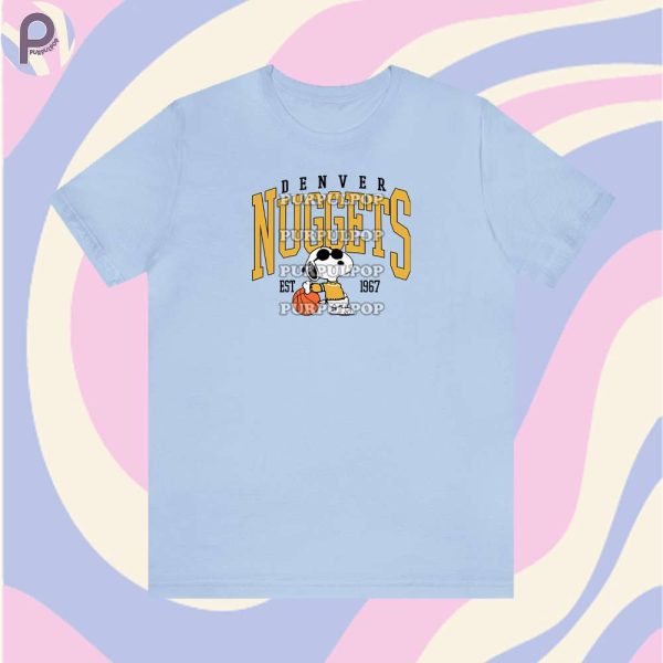Snoopy Denver Nuggets Shirt