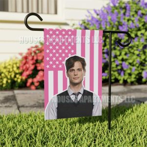 Spencer Reid Criminal Minds 4th of July Flag