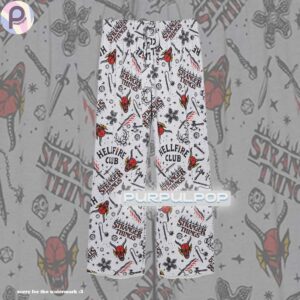 Stranger Things Demon Hellfire Club Pajama Set