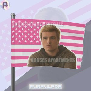 Peeta Mellark The Hunger Games 4th of July Flag