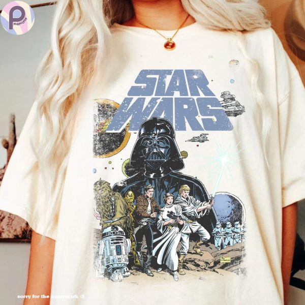 Star Wars Vintage Retro Shirt