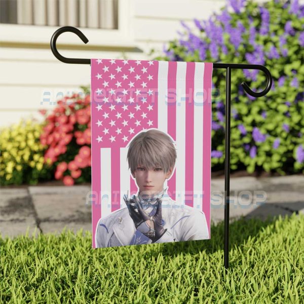 Xavier Love and Deepspace 4th of July Flag