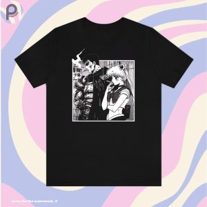 Berserk Guts and Sailor Moon Smoking Shirt