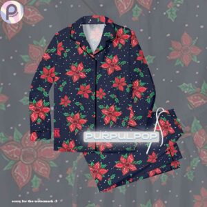 Demogorgon Flowers Stranger Things Pajama Set