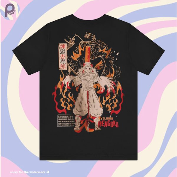 Rengoku Kyujuro Demon Slayer Kitmesu No Yaiba Shirt