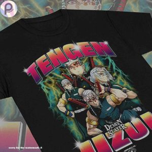 Tengen Uzui Retro Vintage Demon Slayer Shirt