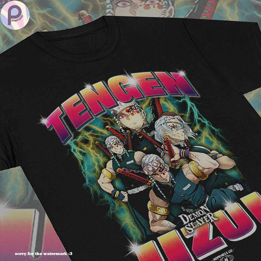 Tengen Uzui Retro Vintage Demon Slayer Shirt Tengen Uzui Retro Vintage Demon Slayer Shirt