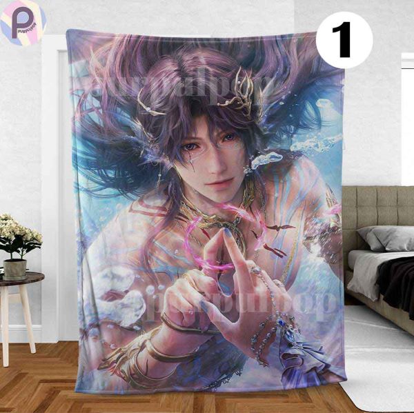 Rafayel Lemurian Sea God Love and Deepspace Blanket