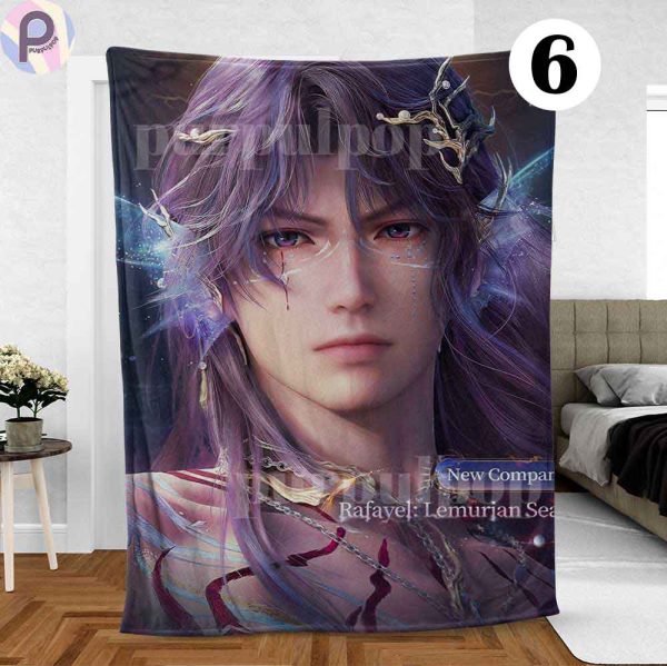 Rafayel Lemurian Sea God Love and Deepspace Blanket