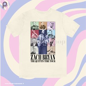 Zach Bryan The Quittin Time Tour Shirt