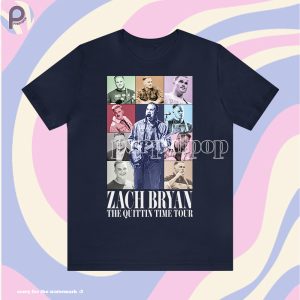 Zach Bryan The Quittin Time Tour Shirt