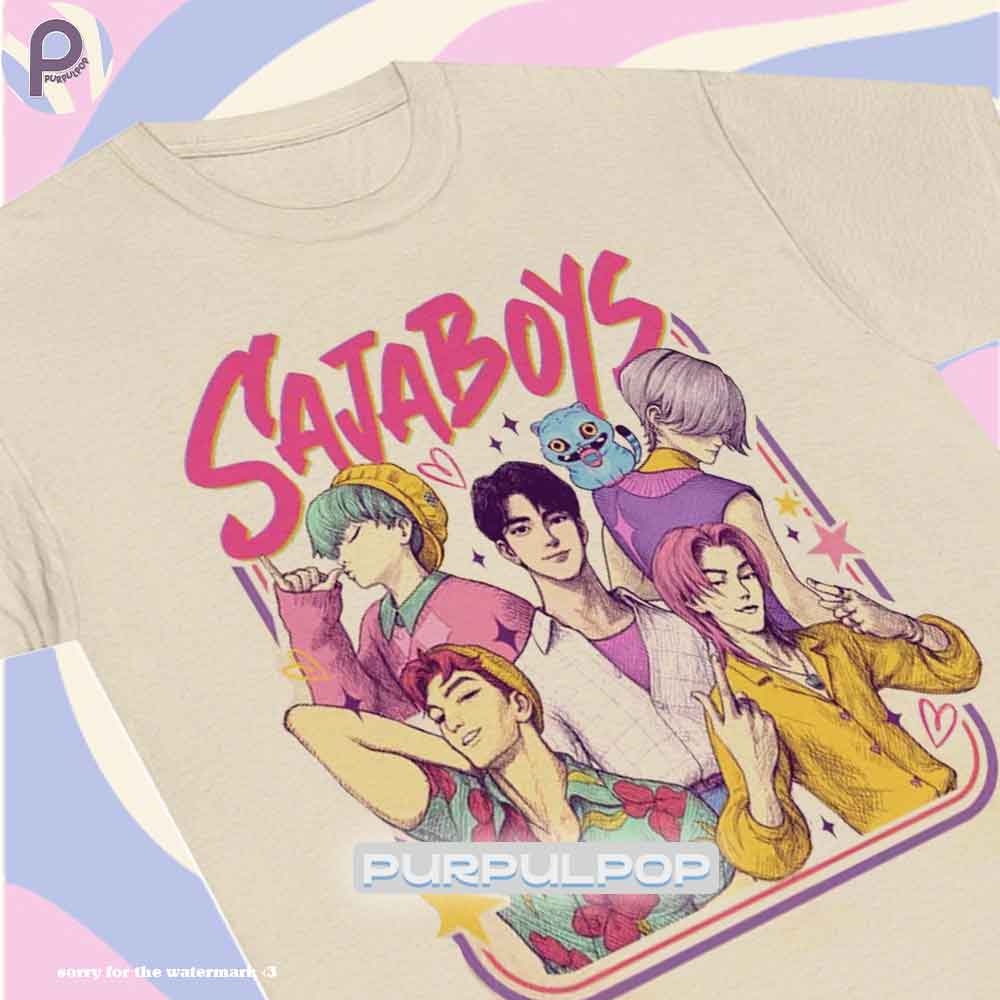 Saja Boys Fan Art Kpop Demon Hunters Shirt Saja Boys Fan Art Kpop Demon Hunters Shirt