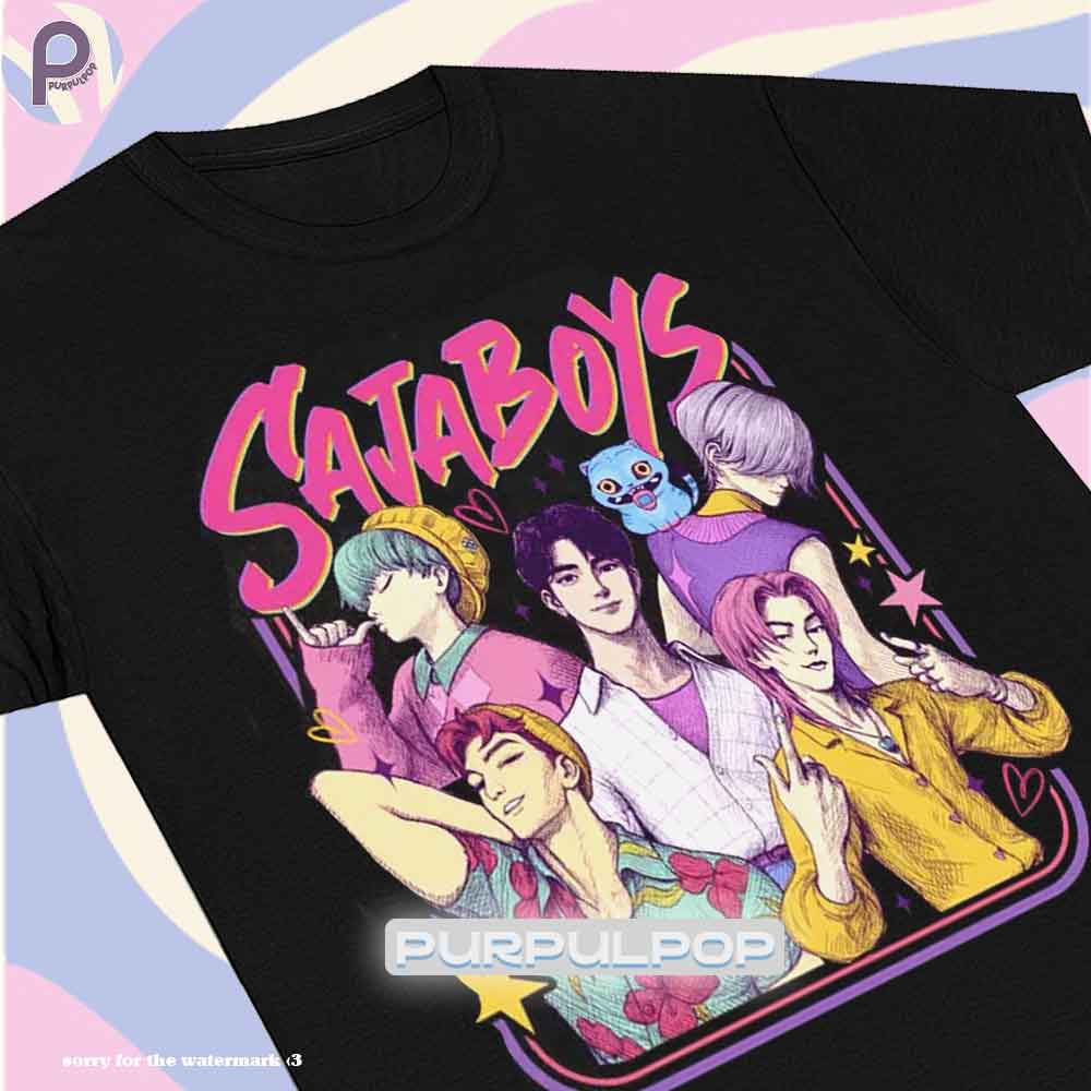 Saja Boys Fan Art Kpop Demon Hunters Shirt Saja Boys Fan Art Kpop Demon Hunters Shirt