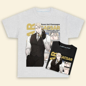 Caesar Roses and Champagne Frame BL Shirt