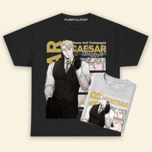 Caesar Roses and Champagne Frame BL Shirt