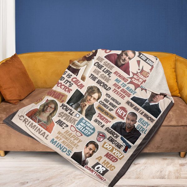 Criminal Minds Movie Blanket