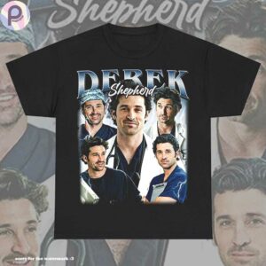 Derek Sheperd Grey’s Anatomy Vintage Shirt