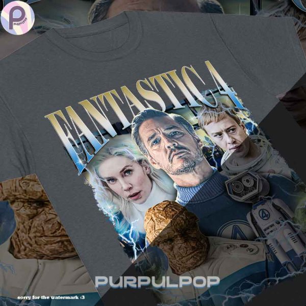 Fantastic 4 First Step Movie 2025 Vintage Shirt