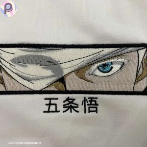 Gojo Satoru Eyes Embroidered Shirt