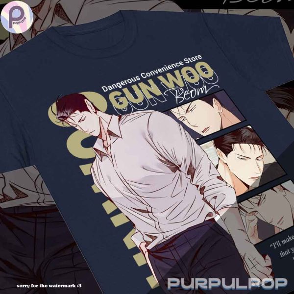Beom Gunwoo Dangerous Convenience Store Frame Shirt