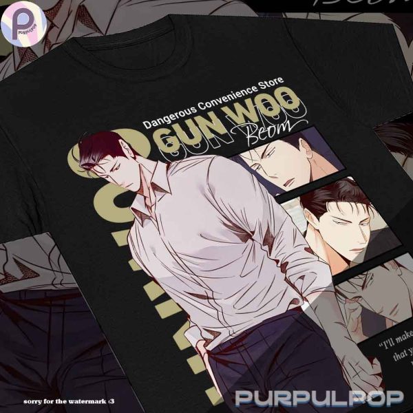 Beom Gunwoo Dangerous Convenience Store Frame Shirt