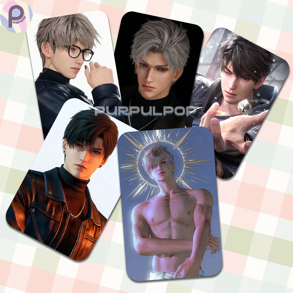 Love and Deepspace Sylus Caleb Xavier Zayne Rafayel Photo Card Love and Deepspace Sylus Caleb Xavier Zayne Rafayel Photo Card