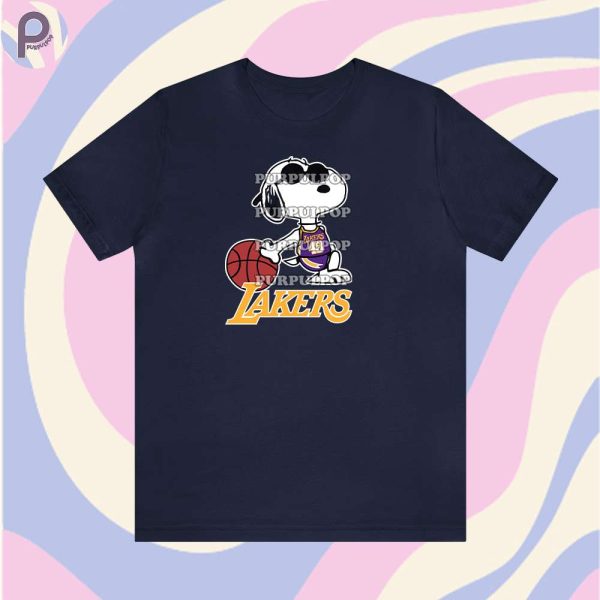 Snoopy Lakers Shirt