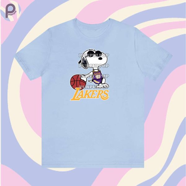 Snoopy Lakers Shirt