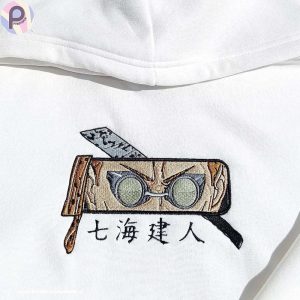 Nanami JJK Embroidered Shirt