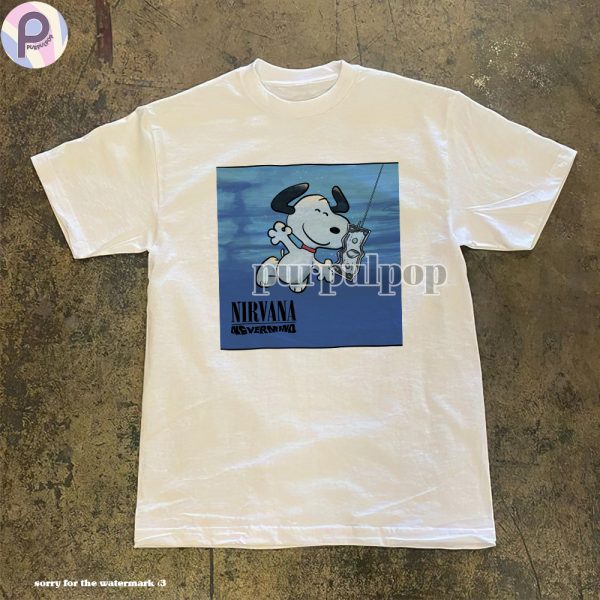 Snoopy Nirvana Never Mind Shirt