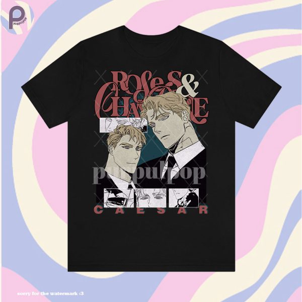 Caesar Rose and Champagne Manhwa Shirt