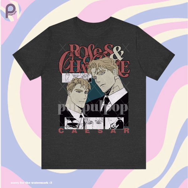 Caesar Rose and Champagne Manhwa Shirt