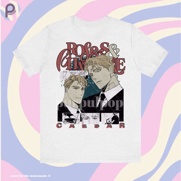 Caesar Rose and Champagne Manhwa Shirt