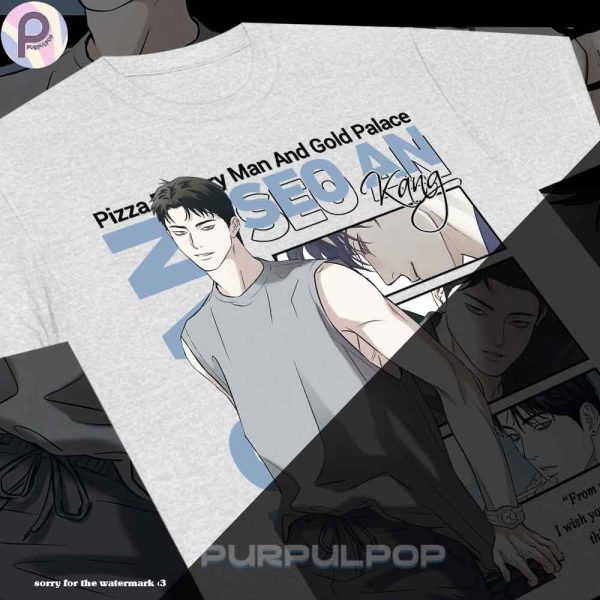 Seo An Pizza Delivery Man and Gold Palace Shirt