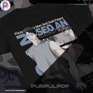 Seo An Pizza Delivery Man and Gold Palace Shirt