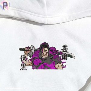 Toji Fushiguro Embroidered Shirt