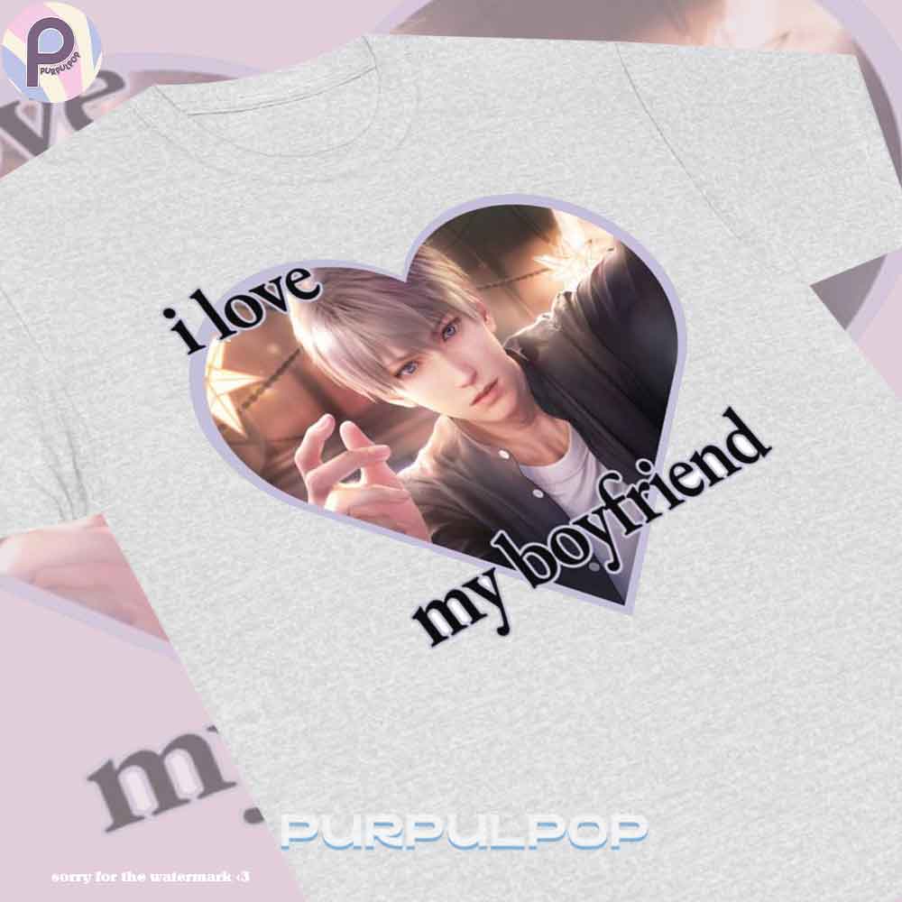 I Love My Boyfriend Xavier Love and Deepspace Shirt I Love My Boyfriend Xavier Love and Deepspace Shirt