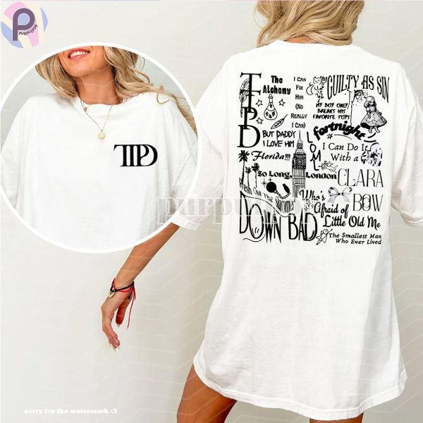 Ver2 TTPD Taylor Swift Icon Shirt