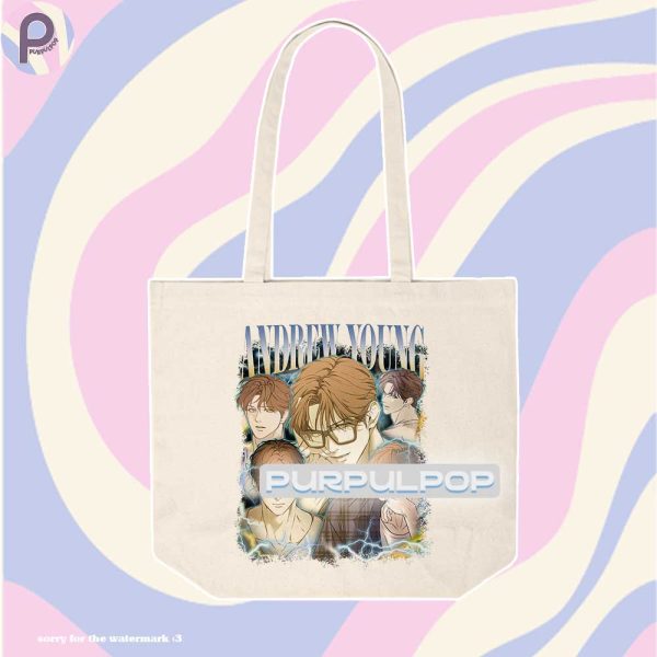 Andrew Young Nerd Project Manhwa BL Tote Bag