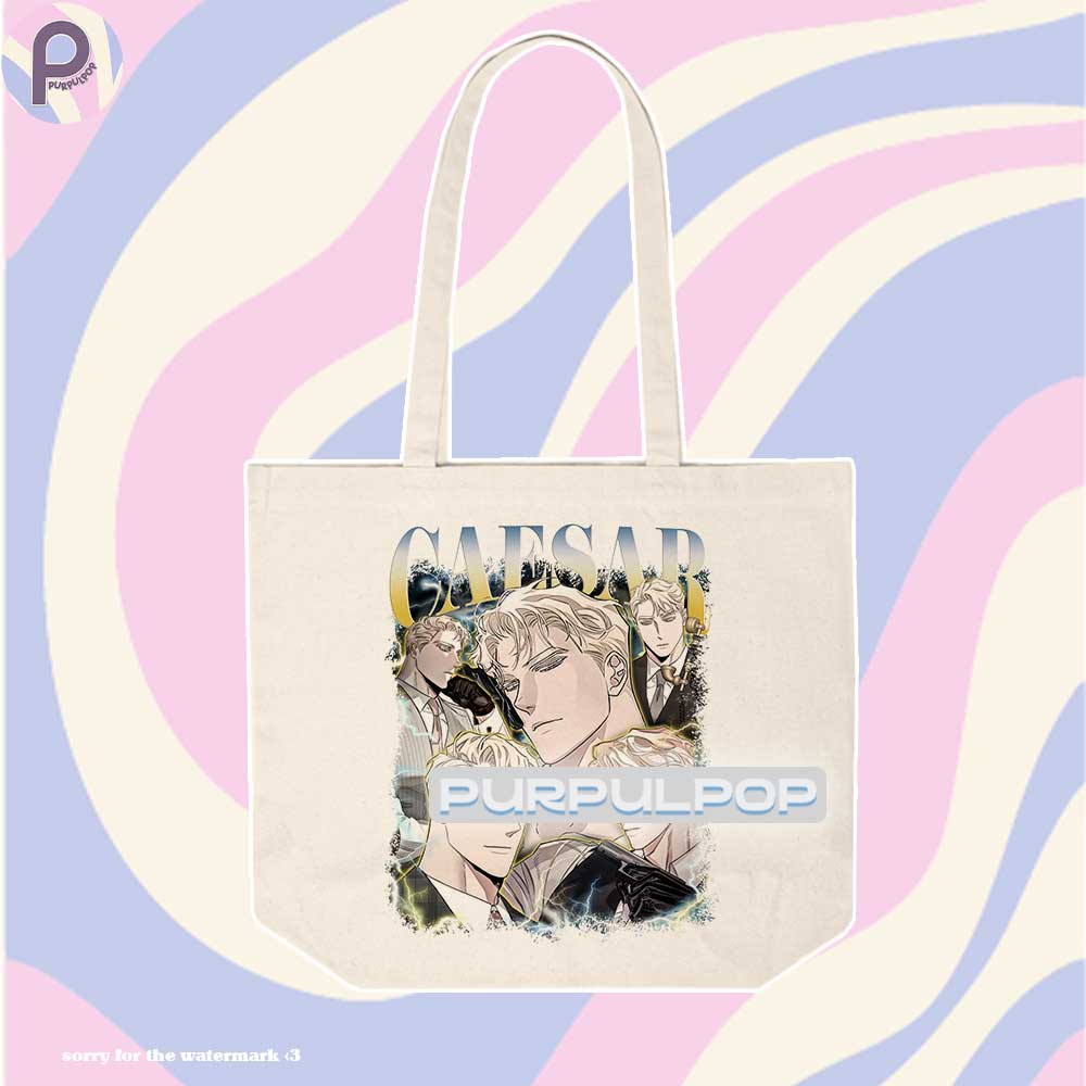 Caesar Roses n Champagnes Manhwa BL Tote Bag Caesar Roses n Champagnes Manhwa BL Tote Bag
