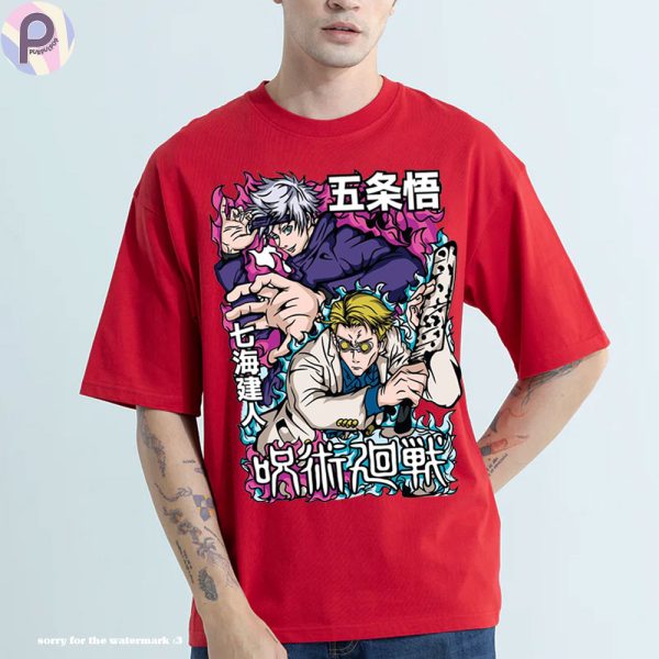 Gojo Satoru and Nanami Jujutsu Kaisen Shirt