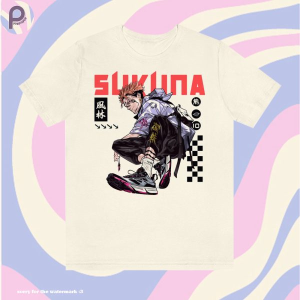 Sukuna Jujutsu Kaisen Y2k Styles Shirt