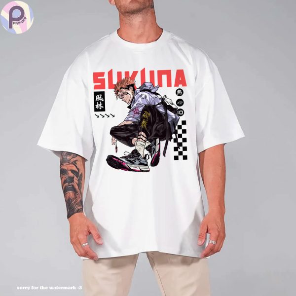 Sukuna Jujutsu Kaisen Y2k Styles Shirt