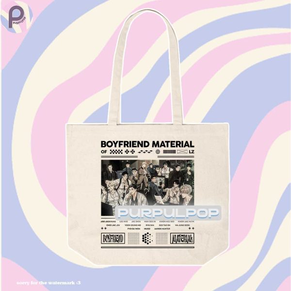 Boyfriend Material LZ 2025 Manhwa BL Tote Bag