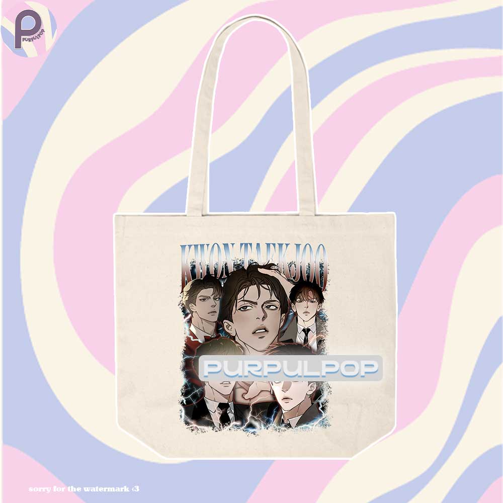Kwon Taekjoo Anastasia Manhwa BL Tote Bag Kwon Taekjoo Anastasia Manhwa BL Tote Bag