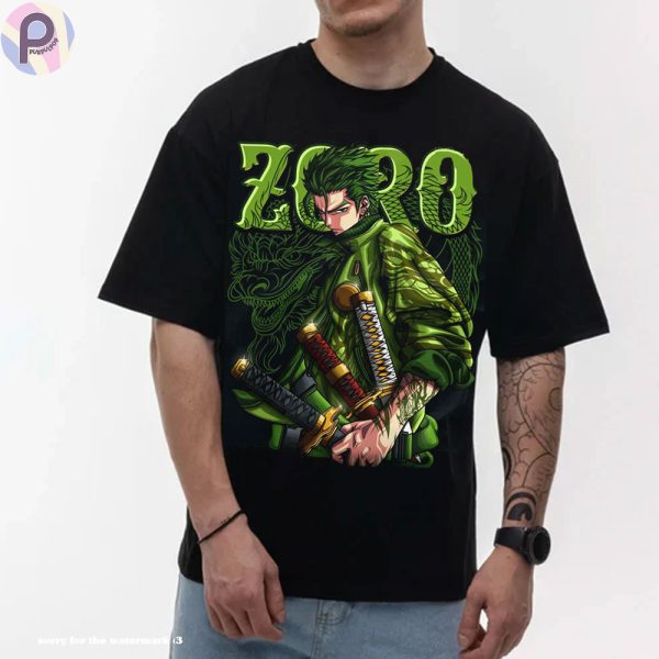 Zoro One Piece Retro Shirt